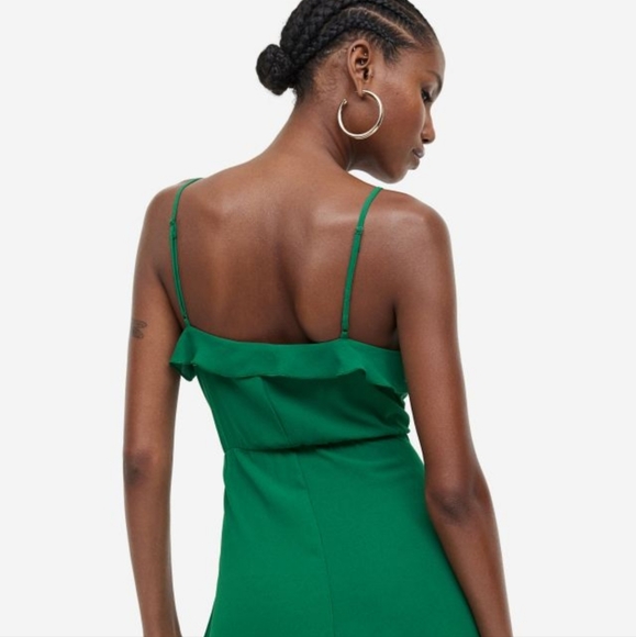 H & M RUFFLED WRAP DRESS - Picture 4 of 7
